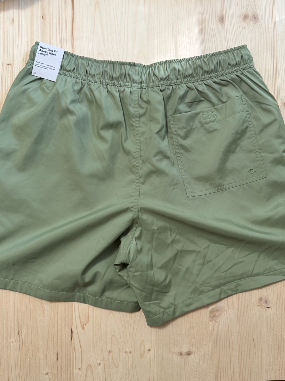 Nike Men's Olive Athletic Training Shorts - Picture 2 of 3